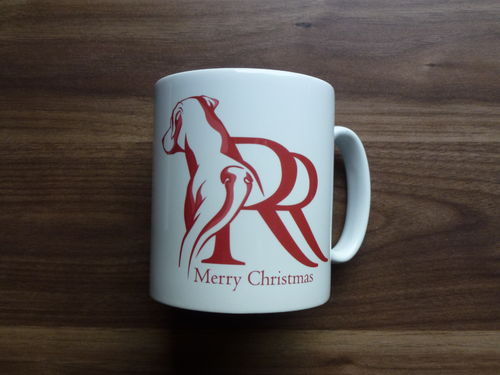 Keramik Tasse Merry Christmas Ridgeback Logo 3